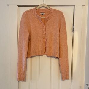 American Eagle Outfitters Coral Cardigan Sweater